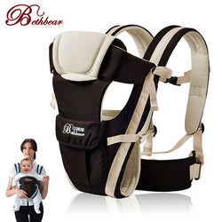 Breathable Front Facing Baby Carrier | 4 in 1 Infant Comfortable Sling Backpack Pouch Wrap | Baby Kangaroo New Beth Bear 0-30 Months