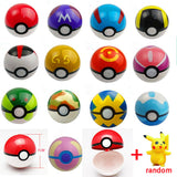 Pokeball + 1pcs Free Random Tiny Figures Inside | Anime Action & Toy Figures for Children