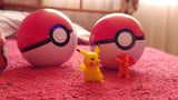 Pokeball + 1pcs Free Random Tiny Figures Inside | Anime Action & Toy Figures for Children