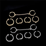 Punk style Gold Color Stacking midi Finger ring | Knuckle rings Charm Leaf Ring Set | for women Jewelry Gifts  6pcs /lot