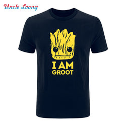 Guardians of the Galaxy T-Shirt | Men Short Sleeve Cotton T-Shirts | 2017 Summer New Printed