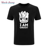 Guardians of the Galaxy T-Shirt | Men Short Sleeve Cotton T-Shirts | 2017 Summer New Printed