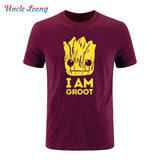 Guardians of the Galaxy T-Shirt | Men Short Sleeve Cotton T-Shirts | 2017 Summer New Printed