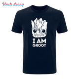 Guardians of the Galaxy T-Shirt | Men Short Sleeve Cotton T-Shirts | 2017 Summer New Printed