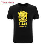 Guardians of the Galaxy T-Shirt | Men Short Sleeve Cotton T-Shirts | 2017 Summer New Printed