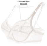 Super Thin AB Cup Women Bra | Sexy Floral Lace Embroidery Brassiere Transparent Breathable Bra