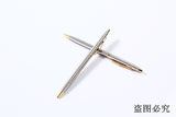 stainless steel rod rotating metal ballpoint pen | commercial ballpoint pen | school/office stationery | 1pcs/lot