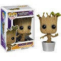 Guardians Of the Galaxy Dancing Groot | Figma Anime Vinyl Potted | Bobble Head Tree Man Juguetes Toy | Popular Funko Pop Keychain Toy