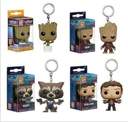 Guardians Of the Galaxy Dancing Groot | Figma Anime Vinyl Potted | Bobble Head Tree Man Juguetes Toy | Popular Funko Pop Keychain Toy