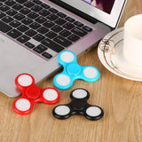 LED Light Fidget Spinner Finger ABS EDC Hand Spinner Tri For Kids Autism ADHD 5 Styles Anxiety Stress Relief Focus Handspinner