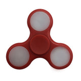 LED Light Fidget Spinner Finger ABS EDC Hand Spinner Tri For Kids Autism ADHD 5 Styles Anxiety Stress Relief Focus Handspinner