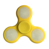 LED Light Fidget Spinner Finger ABS EDC Hand Spinner Tri For Kids Autism ADHD 5 Styles Anxiety Stress Relief Focus Handspinner