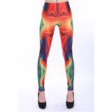Women Leggings  3D Printed | Ray fluorescence Women Leggings Pants
