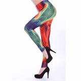 Women Leggings  3D Printed | Ray fluorescence Women Leggings Pants