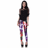Women Leggings  3D Printed | Ray fluorescence Women Leggings Pants