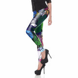 Women Leggings  3D Printed | Ray fluorescence Women Leggings Pants