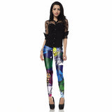 Women Leggings  3D Printed | Ray fluorescence Women Leggings Pants