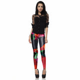 Women Leggings  3D Printed | Ray fluorescence Women Leggings Pants