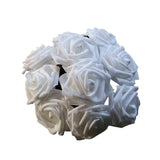 Artificial Rose Flowers | Wedding Bride Bouquet PE Foam  | DIY Home Decor Rose Flowers | 11 Colors 10 pcs 8CM