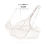 Super Thin AB Cup Women Bra | Sexy Floral Lace Embroidery Brassiere Transparent Breathable Bra