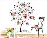 DIY Removable Photo Tree Pvc Wall Decals | Adhesive Wall Stickers Mural Art Home Decor | 100*120Cm/40*48in 3D