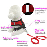 Puppy Vest For Chihuahua | Breathable Mesh For Small Dog  | Harness and Leash Set