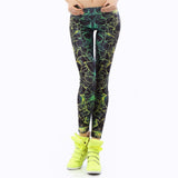 Women Leggings  3D Printed | Ray fluorescence Women Leggings Pants
