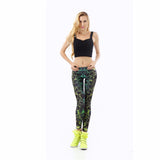 Women Leggings  3D Printed | Ray fluorescence Women Leggings Pants