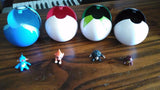 Pokeball + 1pcs Free Random Tiny Figures Inside | Anime Action & Toy Figures for Children