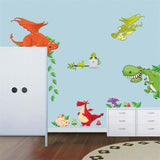 DIY Wall Stickers/ Home Decor Jungle Forest Theme Wallpaper | Kids Room Decor Sticker | Cute Animal Live in Your Home