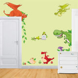 DIY Wall Stickers/ Home Decor Jungle Forest Theme Wallpaper | Kids Room Decor Sticker | Cute Animal Live in Your Home