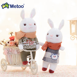 Plush Sweet Cute Lovely Stuffed Pendant Baby Kids Toys for Girls | Birthday Christmas Gift 22cm Tiramitu Rabbits Mini Metoo Doll