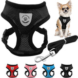 Puppy Vest For Chihuahua | Breathable Mesh For Small Dog  | Harness and Leash Set