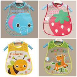 Baby Bibs EVA Waterproof Lunch Bibs | Boys Girls Infants Cartoon Pattern | Bibs Burp Cloths For Children Self Feeding Care